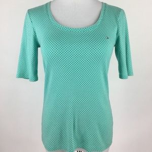Tommy Hilfiger Women Top Cotton Fitted Size S/P